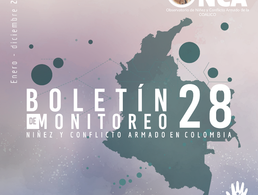 Boletín de monitoreo N°. 28: Niñez y conflicto armado en Colombia